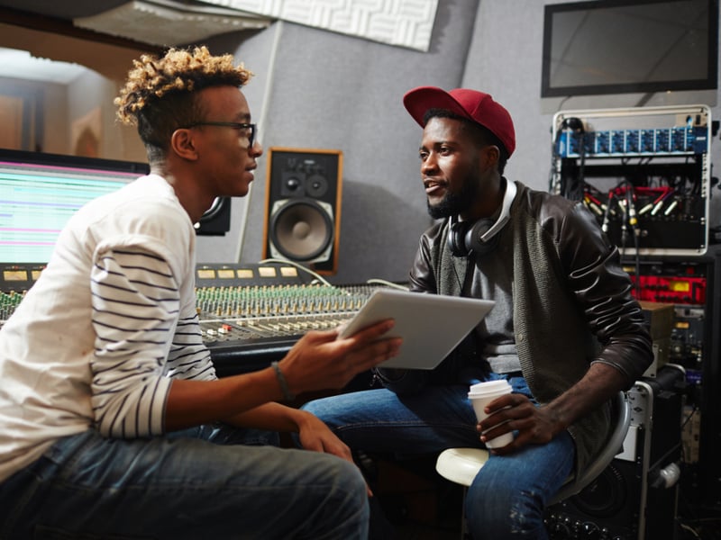 Working as a Recording Artist